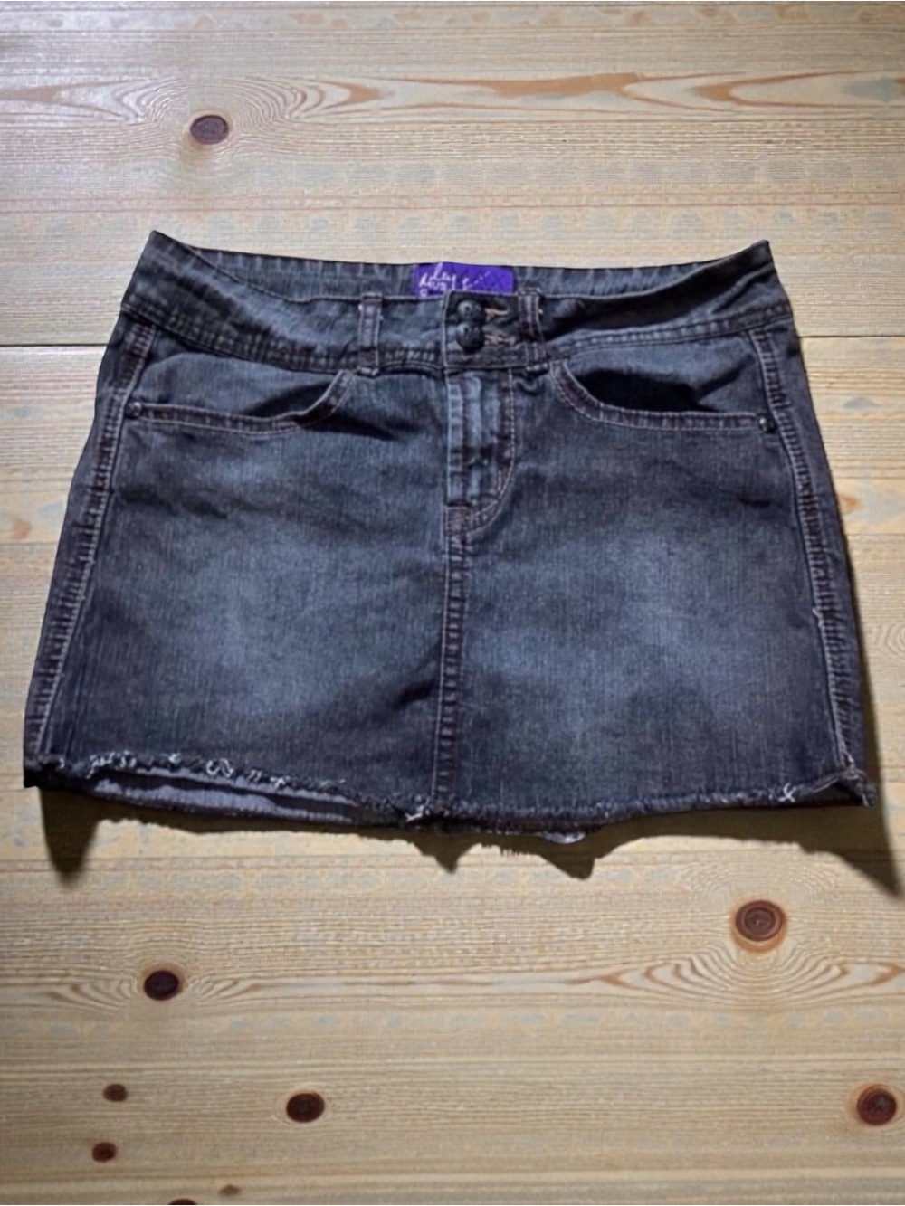 Miley Cyrus & Max Azria Black Mini Skirt